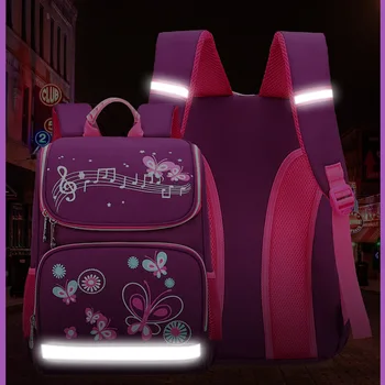 2020 Naujų Vaikų Kuprinės Mados Mokyklos Krepšiai Mergaitėms Drugelis Spausdinimo Aukštos Kokybės Vandeniui Mielas Studentų Schoolbags