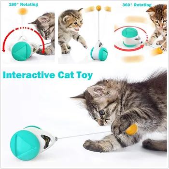 2021 Naujas Masažuoklis Sūpynės, Žaislai Katėms Plastiko Juokingi Pet Kačiukas Interaktyvus Žaislų Interaktyvi Dėlionė Balansas Automobilių Katė Žaislas