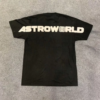 3D Putos Spausdinimo Scott Travis Cactus Jack Festivalis Astroworld T-shirt Vyrai Moterys 1:1 Aukštos Kokybės marškinėliai Summer Tee marškinėliai