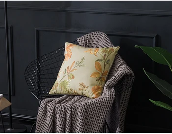 45/60/70cm Amerikos gėlių pagalvėlė padengti gėlių užvalkalas medvilnės skalbiniai, apelsinų pagalvės užvalkalą didelės pagalvės dangtelis atlošas