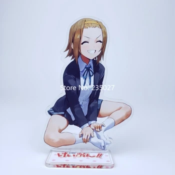 Anime K-ON! veiksmų figura Hirasawa Yui Mio Akiyama Tainaka Ritsu Kotobuki Tsumugi Nakano Azusa akrilo lėlės pav žaislas 15cm