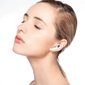 Bluetooth 5.0 Belaidžio In-Ear Ausinės, Triukšmo Mažinimo HIFI Sporto Ausinės, 3D Stereo Touch Ausinių Garsumo Valdymas Ausinių