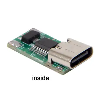 CY USB 3.1 C Tipo USB-C DC 19V 3.5*1,3 mm 1.35 mm Adapteris PD Emuliatorius Sukelti View Sonic M1+