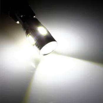 DOTAATDW 2x 194 168, T10 W5W LED Canbus Licenciją Plokštelės Lemputės 5630SMD Automobilių Sidemarker Stovėjimo Plotis Interjero Dome Light Lempa