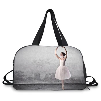 Duffle bag su didelės talpos sportinis krepšys baleto šokėjas kelionės krepšys batus turėtojas krepšys baleto, jogos ir gimnastikos naudoti