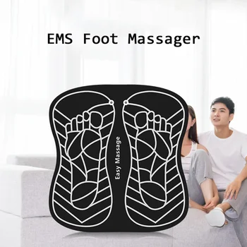 EMS Foot Massager Kojų Raumenų Stimuliatorius Treneris Svorio Kūno Lieknėjimo Pagerinti Kraujo Apytaką Masažas Pad Mat Vibratorius