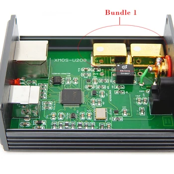 HiFi audio USB dekoderis iš XMOS U308 mikroschemą stiprintuvo USB skaitmeninis Adapteris, USB į spdif koaksialinis Optinio pluošto IIS D192K 24BIT