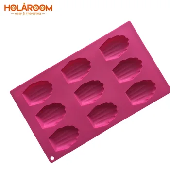 Holaroom 9 Skylės Korpuso Forma Silikono Formos Saldainiai Minkštas Pyragas Formos Ledo Kubelių Padėklas Formų Minkštas Tortas Apdailos Įrankiai