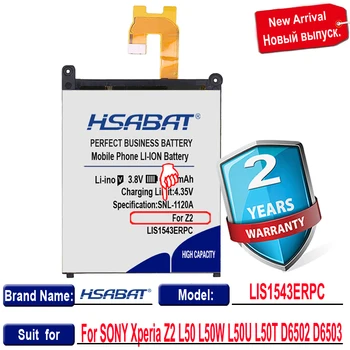 HSABAT LIS1543ERPC 4600mAh Akumuliatorius SONY Xperia Z2 L50 L50W L50U L50T D6502 D6503