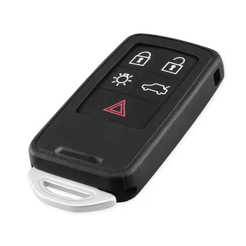 KEYYOU Pakeitimo Smart Nuotolinio Automobilio Raktas su Lukštais Atveju Fob 5 Mygtukus 