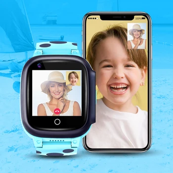 Kid ' s smart watch phone 4g Netcom GPS LBS padėties nustatymo Wifi vaizdo skambučių vaikas Smartwatch jutiklinis ekranas signalą SOS vandeniui dovana