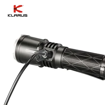 Klarus XT21X LED Žibintuvėlis CREE XHP70.2 4000 Lm USB Įkrovimo Taktinis Žibintuvėlis su 21700 Li-ion Baterija Kempingas Policijos