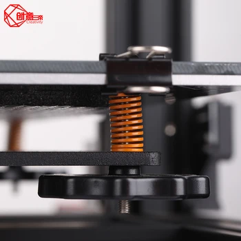 Kūrybiškumo CY300 FDM 3D spausdintuvo rinkinys dvigubos svirties palaiko automatinio niveliavimo 0,4 mm antgalis spausdinimo dydis 300x300x400 TMV2208 ratai