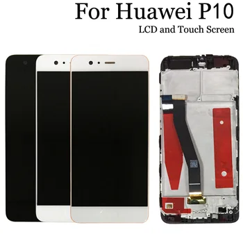 LCD Ekrano ir Huawei P10 Plius LCD Jutiklinis Ekranas skaitmeninis keitiklis Pakeisti Ekraną, 