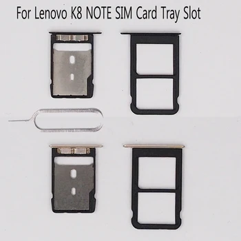Lenovo K8 pastaba SIM Kortelės Dėklas Laikiklio Lizdo Adapteris, Lizdas Dual SIM atsarginės Dalys, lenovo k8note