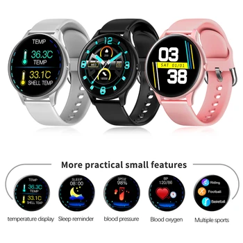 LIGE Naujas Mados Moterų Smart Žiūrėti Fitness Tracker Širdies ritmo Monitorius Sporto Ponios Ultra plonas Smart Watch Vyrai 
