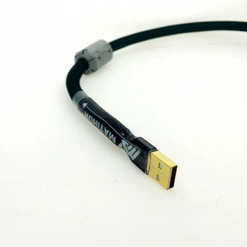 MATIHUR gryno vario 4 core sidabro danga USB Kabelis VPK linijos Tipas A-B A-B Skaitmeninė Garso Mcintosh HIFI