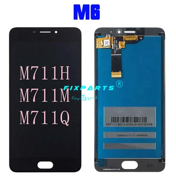 Meizu M6 LCD M6s Ekranas Jutiklinis Ekranas skaitmeninis keitiklis M711H M711M M711Q LCD M712H M712Q Už 6T MEIZU M6T LCD M811Q Ekrano Pakeitimas
