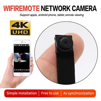 Mini WIFI Kamera Full HD 1080P Pratęsti Ilgai Micro Slapta Kamera Modulis Mini Kameros Mažas IP Cam Wireless Mini Kameros WIFI