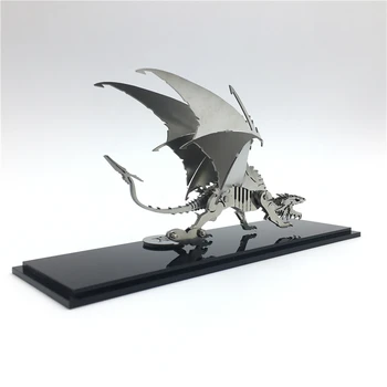 MMZ MODELIS SteelWarcraft 3D metalo puzzlel Frost Wyrm dragon Asamblėjos metalo Modelio rinkinys 