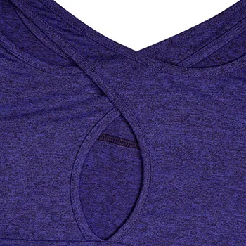 Moters Trumpas rankovėmis Apvalios Kaklo Cross-atgal Sportiniai marškinėliai Moteriška Vasaros 2021 Mados trimatis Drabužiai