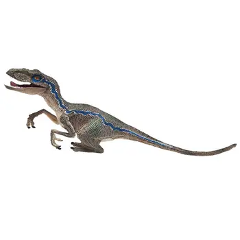 Nauja siunta Mėlyna Velociraptor Dinozaurų Veiksmų Skaičius, Gyvūnų Modelio, Žaislų Surinkėjas geriausia dovana nemokamas pristatymas didmeninė 30