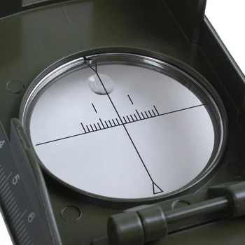 Naujos Profesinės Karinės Armijos Metalo Matomumas Kompasas clinometer Kempingas