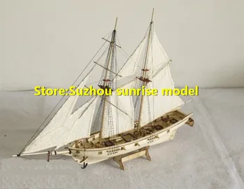 Nemokamas pristatymas mastelis 1:100 Medinis Burlaivis Halcon1840 Modelis Laivo + gyvenimo valtis + Žalvario atnaujinimai rinkiniai
