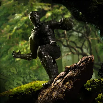 Pats, kaip Mezco Viena:12 Stebuklas Keršytojas Kolektyvinio Black Panther Super Herojus 6.5