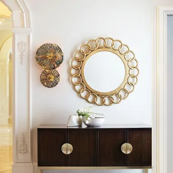 Prabangių specialiųjų Lotus sienos lempos apdailos kambarį fono sienos, laiptų naktiniai veidrodėlis, priekinės lempos modelis kambario šviesos eilėje