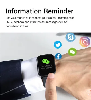 R7 Jutiklinis Ekranas Smart Watch Vyrai Moterys Smartband Kraujo Spaudimo Matavimas Vandeniui Apyrankę Širdies Ritmo Monitorius Smartwatch