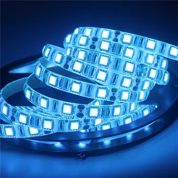 RGB LED Juostelės Šviesos Pilnas Komplektas PC atveju SATA maitinimo sąsaja Su 24key Nuotolinio Valdymo KOMPIUTERIO, Kompiuterio Atveju Lipnia juosta