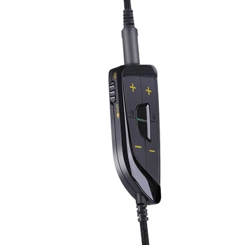 Somic G936N 3.5 mm Didžiosios USB Žaidimų Ausinės 7.1 Erdvinio Garso Laidinio Over-Ear Ausinės Kompiuteris PC Žaidėjus su Mikrofonu