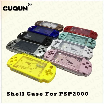 Sony PSP 2000 Visą Būsto Atvejais Visiškai Shell Atveju Pakeitimas+Mygtukų Rinkinys Screwdrive Padengti Atveju, Dalys PSP 2000 Konsole