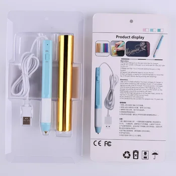 USB 0,8 mm /1,5 mm atsparia Karščiui Rankena Šildymo Karšto Štampavimo Pen, 