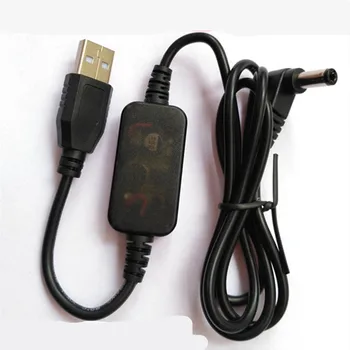 USB DC 5V DC 12 V 3,5 mm Uosto, Automobilių Įkrovimo Įkroviklis Adapteris Automobilinis GPS Radaro Detektorius Cigarečių Degiklio kabelio ilgis 1 m