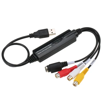 USB Vaizdo Garso įrašymo Grabber Diktofonas Kortelės Adapteris, skirtas 