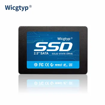 Wicgtyp 7MM 2.5 SATA III 6GB/S SATA ii 3 2 hd ssd 120 GB Solid State Disk drive kietasis diskas SSD Nešiojamajame Kompiuteryje Metaliniu korpusu