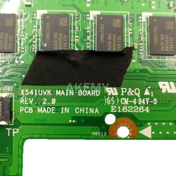 X541UVK plokštę Už ASUS X541UVK X541UJ X541UV X541U F541U R541U nešiojamas plokštė i3 i5 i7 CPU 4G/8G-RAM GT920M/GT940M 2G