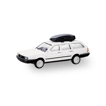 XCarToys 1:64 VW Santana Sedanas Balta w/automobilių stogo bagažinės Diecast Modelio Automobilių