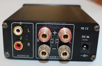 XRK DA50 HiFi d Klasės Audio Stereo Skaitmeninis Stiprintuvas TPA3123 Advanced 25W+25W Mini Namų garso stiprintuvai