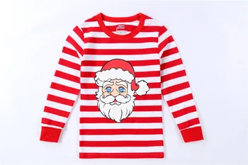 Šeimos Atitikimo Kalėdų Pižama Pora Sleepwear Nustatyti Komplektus Šeima-Atrodo Kalėdų Eglutė Elnių Atostogų Šalis Nauji Pranešimai