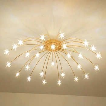 Šiuolaikinės kūrybos žvaigždė liustra apšvietimo LED pakabukas šviesos kambarį Fojė Vaikų kambarys Palėpėje Miegamasis namų Dekoro
