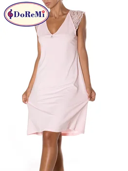 %100 Medvilnės Premium Sleepwear Moterų Nightgowns Pižamos Sleepshirts Homewear Nightdress Miego Viršuje Naktį Dėvėti Miega Suknelė