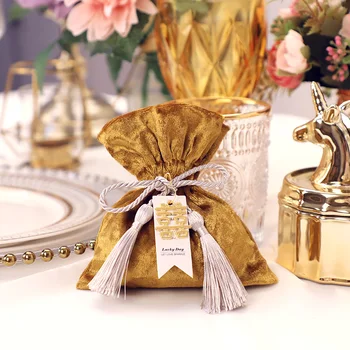 10vnt 2019 Naujas atvykti Golden Europos kūrybos Saldainių dėžutė vestuvių dovanų maišelis saldainių, šokolado dėžutė vestuves dovanų dėžutėje