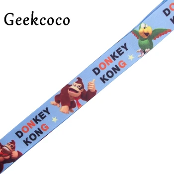 10vnt/daug Orangutan animacinių filmų virvelę keychains Aksesuaras Mobiliojo Telefono USB ID Ženklelį Turėtojas Klavišus Dirželis Žymeklį ant Kaklo virvelę J0545