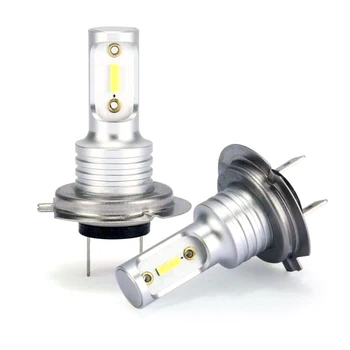 12/24V H7 1860 2SMD LED Žibintų Lemputės Konversijos Rinkinys Aukštis/artimąsias 8000LM 6000K Rūko žibintai Tolimosios Šviesos Veikia Šviesos