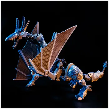 19cm Transformacijos KO KBB Dragon Knight Nelaimės Star Arthur Dinozaurų Anime Veiksmų Skaičius, Deformacijos Roboto Modelį, Žaislai 33028
