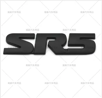 1Pcs 3D Metalo SR5 V6 Logotipas Ženklelis Lipdukas Galiniai Sunkvežimių Decal Ženklinimo automobilių stilius Toyota Tundra PRADO TRD PRD Automobilių Reikmenys