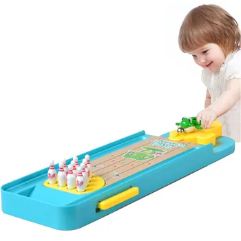 1Set Mini Varlė Darbalaukio Boulingo Žaidimas Pirštu Katapulta Švietimo Žaislas Vaikams, Tėvų-vaikų Bendravimą Vaikų Dienos Dovanų